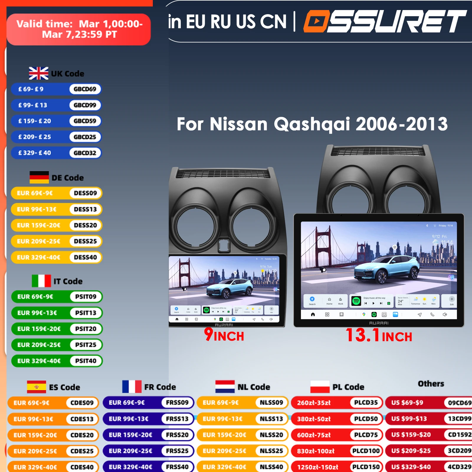 Ossuret 2K Screen W…