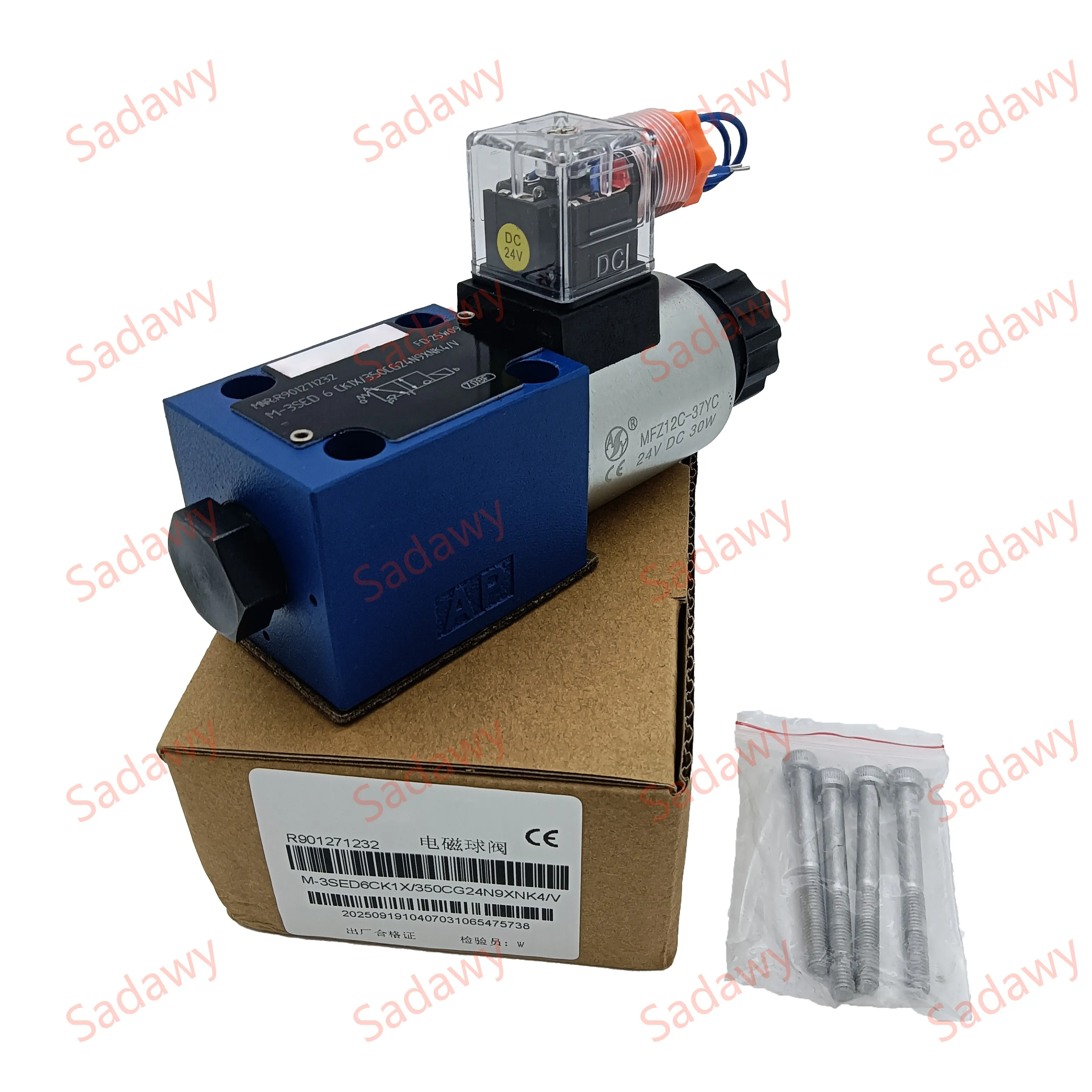 

Rex-roth Brand new China R901271232 M-3SED 6 CKIX/350CG24N9XNK4/V Hydraulic valve