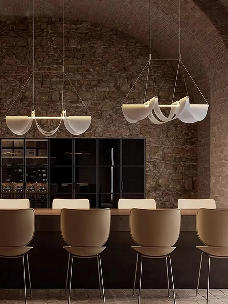 

Long Lighting Fixture Modern New Design Hanging Lamp Home Living Room Designer Ceiling Chandelier Pendant Light Led Lustres