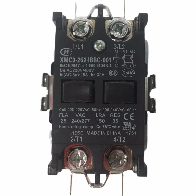 acコンタクターリレー、homerhongmei電子xmc0-252-ibbc-001、新品