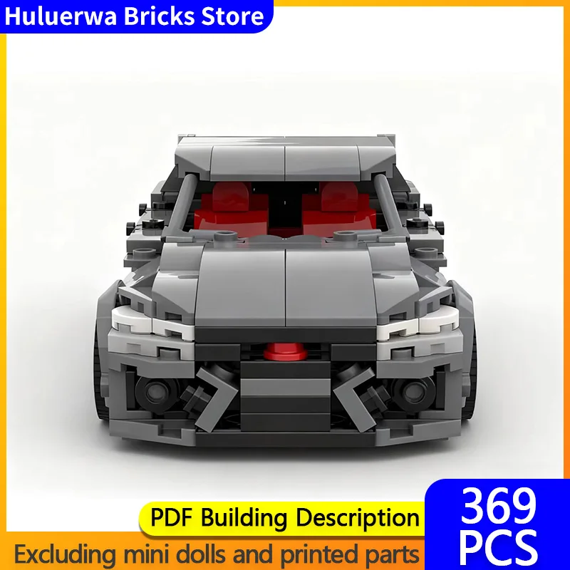 

Speed Racing Car Model MOC Building Bricks Civic Type R Compact Sedan Modular Technology Children Holiday Gifts Assemble Toys