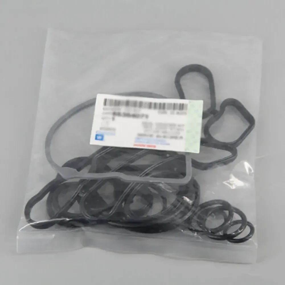 93186324 55354071 For Chevrolet Cruze Aveo Engine Oil Cooler Gasket Seal Suit Oil Radiator Repair Kit Car Accessories