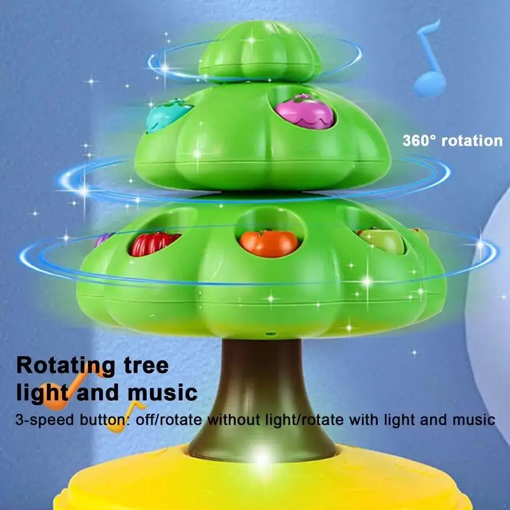 نقار الخشب المغناطيسي اختيار أشجار الفاكهة طبق الصيد التعليمية المبكرة الدورية نقار الخشب قطف أشجار الفاكهة مضحك ملون