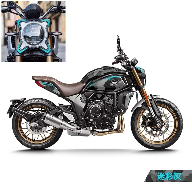 Motorcycle Body Fairing Sticker Tank Pads Gas Knee Grip Traction Sticker Protector For CFMOTO CLX700 700CL-X 700 CL-X CLX 700