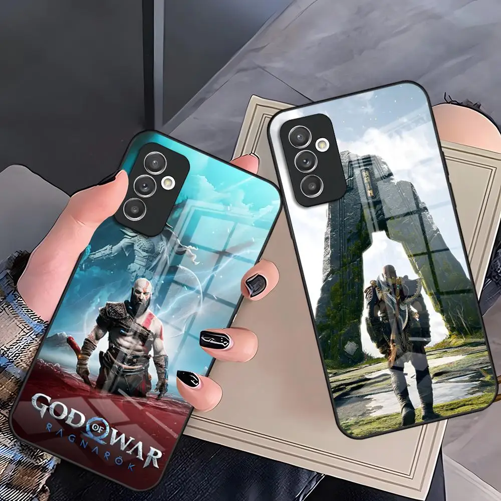 G-God Of Game W-War Phone Case For Samsung S26 S25 Plus S20 S20 Plus S22 Ultra S23 FE S21 Plus S21 Ultra Glass Cover