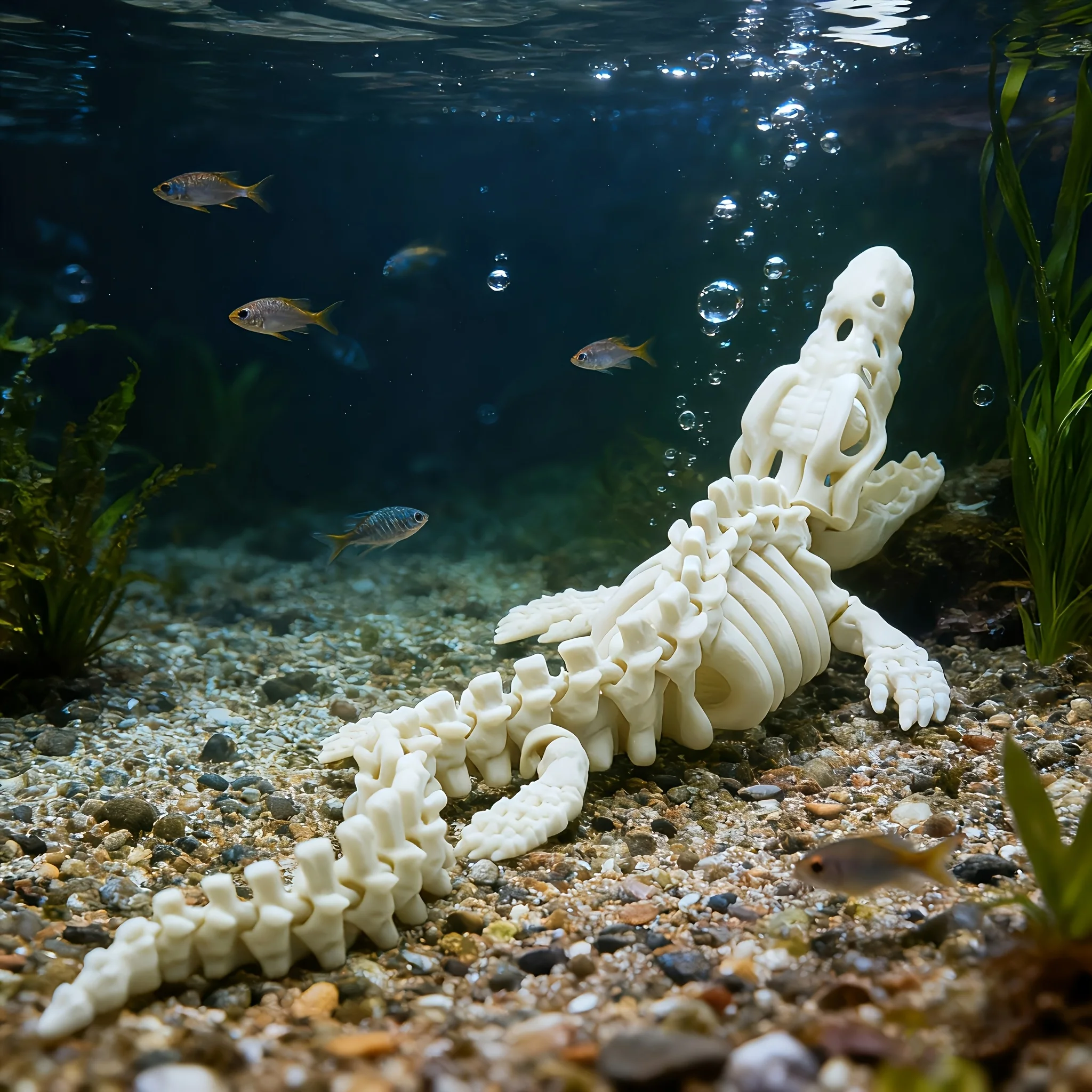 1個 20/28cm リアルなモササウルスの骨格レプリカ 水 - Marine Aquarium Used のレビューと価格