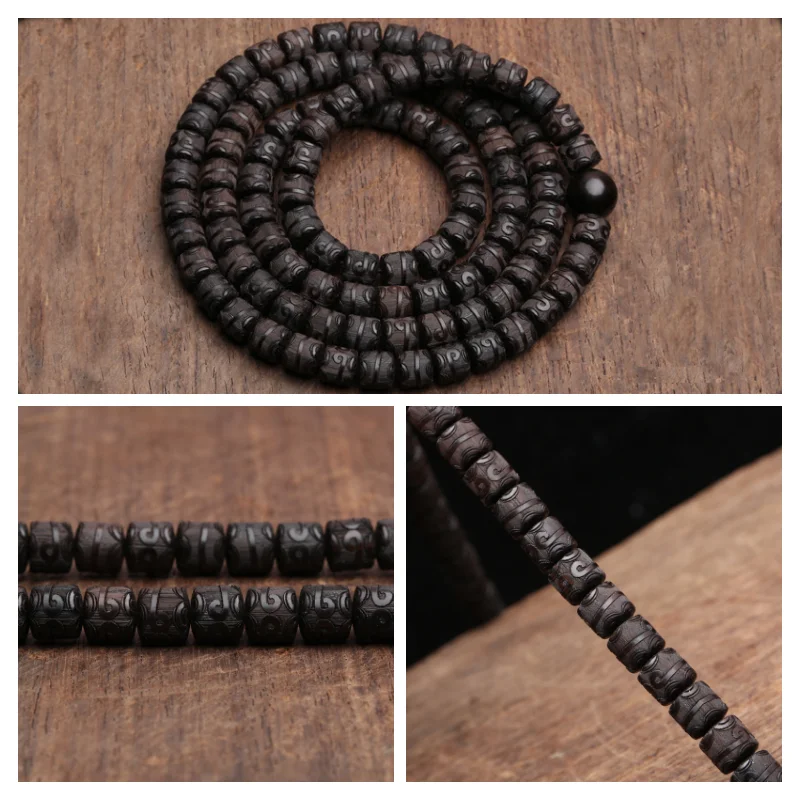 Ebenholz-Armband, 8 mm x 8 mm, Liebessymbol, Valentinstagsgeschenk, Paar-Versprechensarmband, Express Love – Detail 11