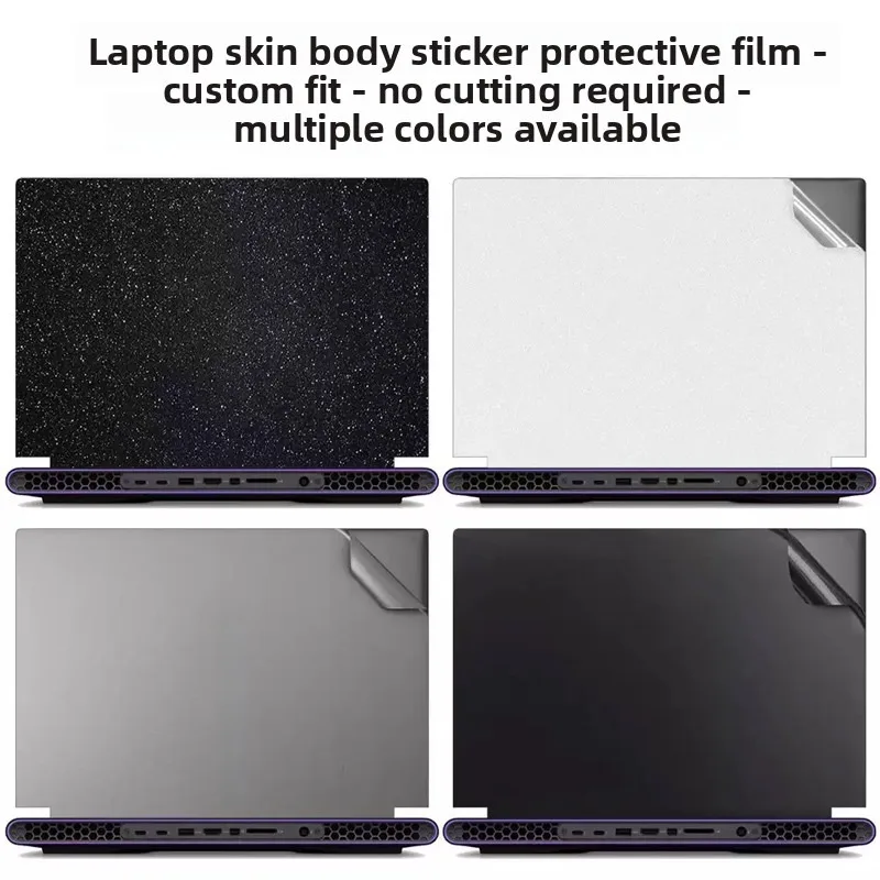 For Alienware 16X Aurora Gaming X16 M16 R2 R1 16inch Notebook skin body sticker computer shell protective film scratch-proof.