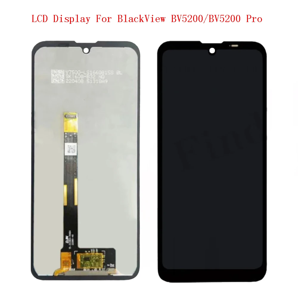 Original For BLACKVIEW BV5200 BV5300 BV6200 Pro LCD Display+Touch Screen Digitizer For Blackview BV7200 BV9200 Display Repair