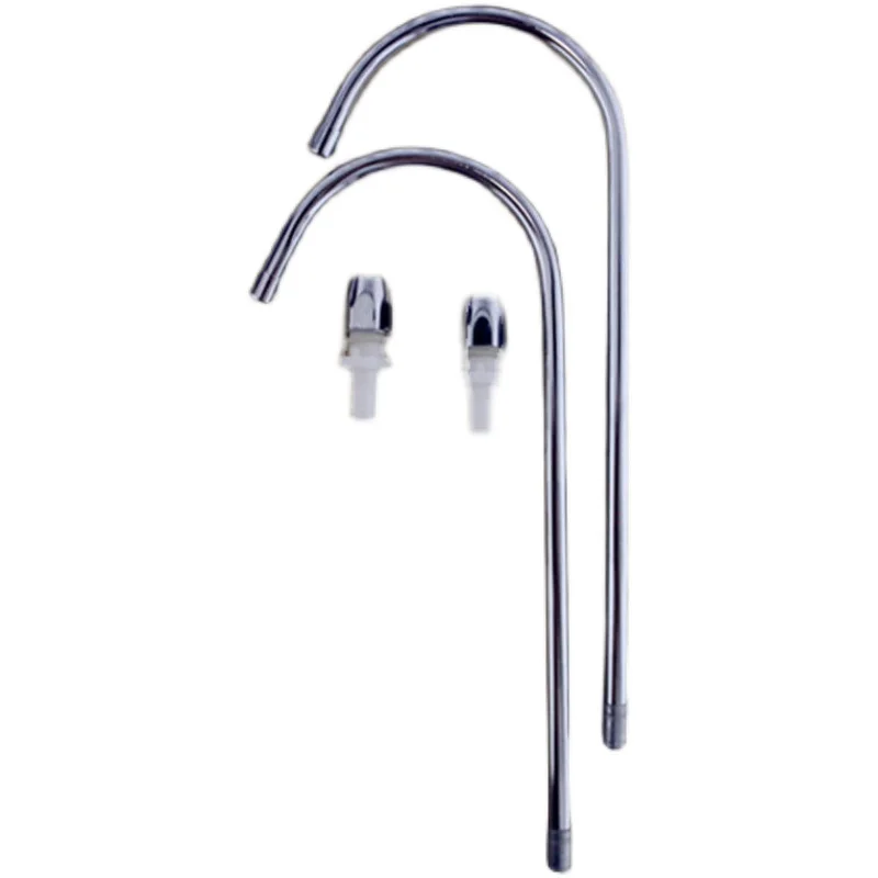 وصلة أنبوب قصيرة من الفولاذ المقاوم للصدأ 304 الأصلي من كامجوف، أنبوب منحني لإبريق الشاي، إكسسوارات شاي بلون نقي على الطراز ا...