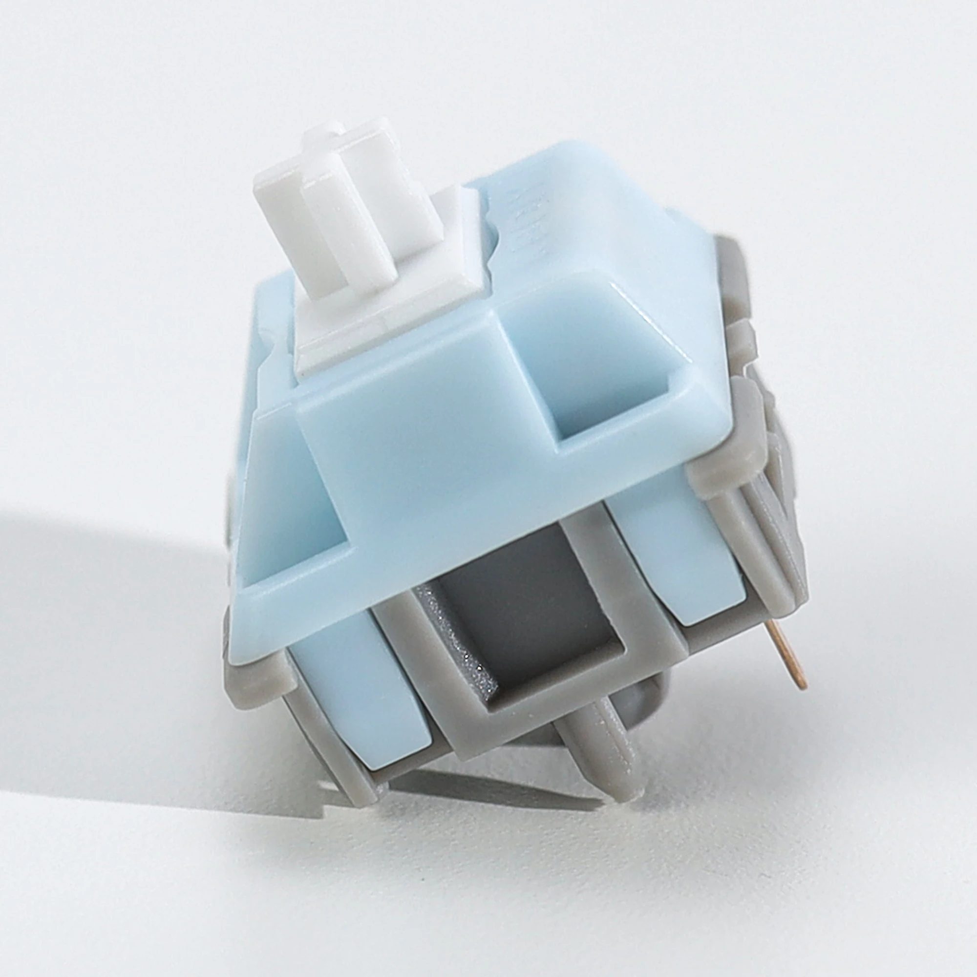 KBDiy Linear Silent Switch Jarvis JJ 5-PIN 47gf vorgeschmierte POM Creamy Switches für individuelle DIY 60% Gaming mechanische Tastatur Aula – Detail 5