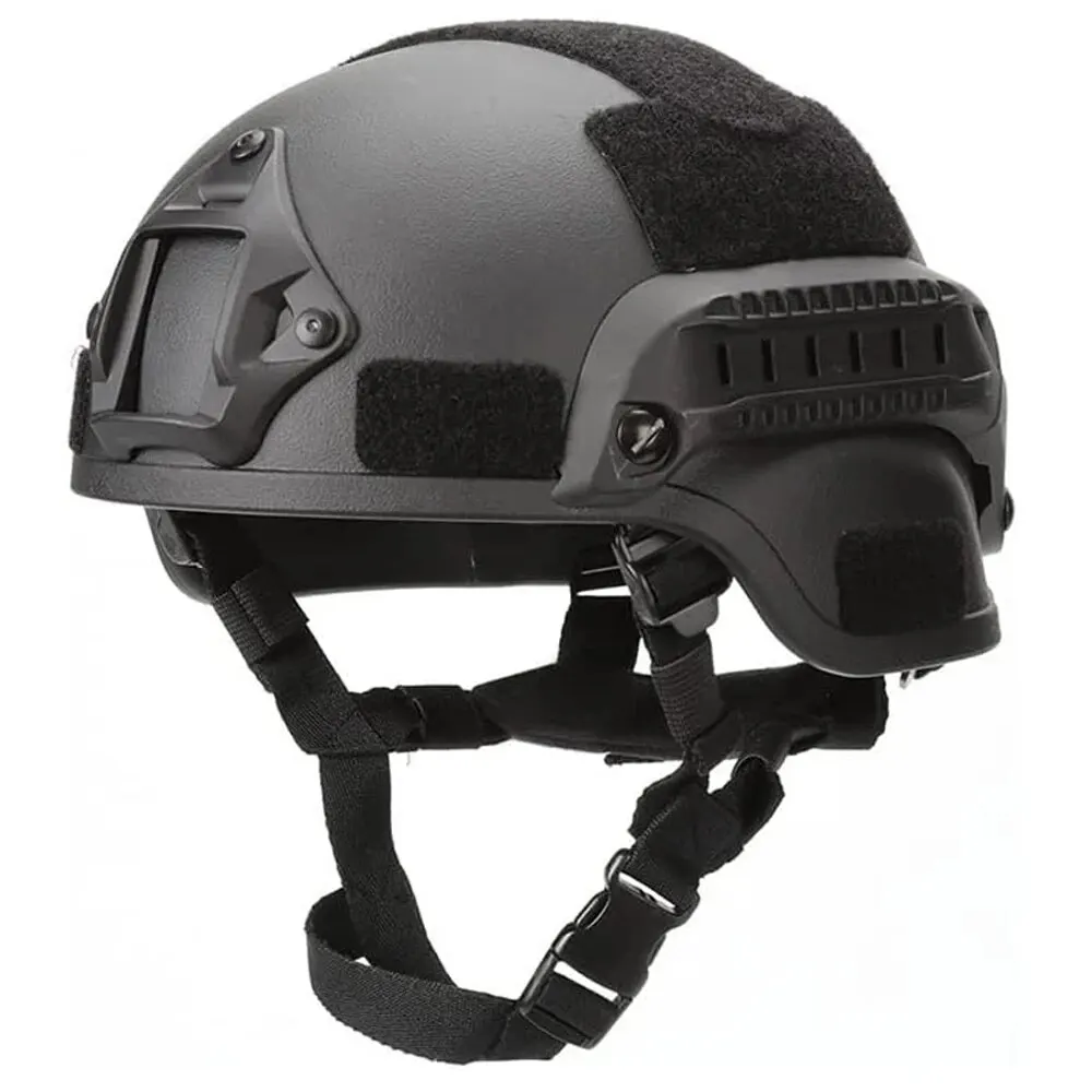 MICH 2000 Tactical Combat Protective Helmet with Side Rail NVG Mount Outdoor Airsoft Paintabll Shooting Head Protection