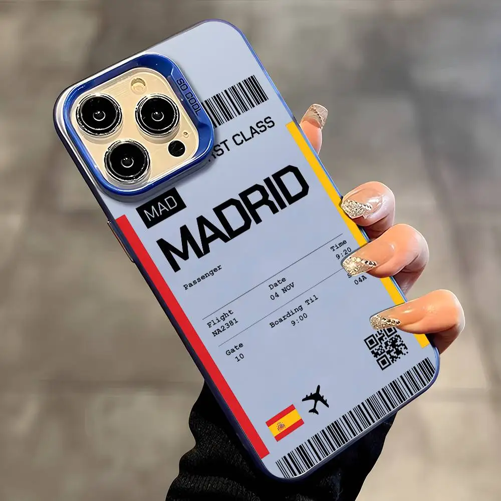 حافظة لهاتف آيفون 16 15 14 13 12 11 Plus Pro Max متعددة الألوان من أورورا ليزر مقاومة للصدمات #3