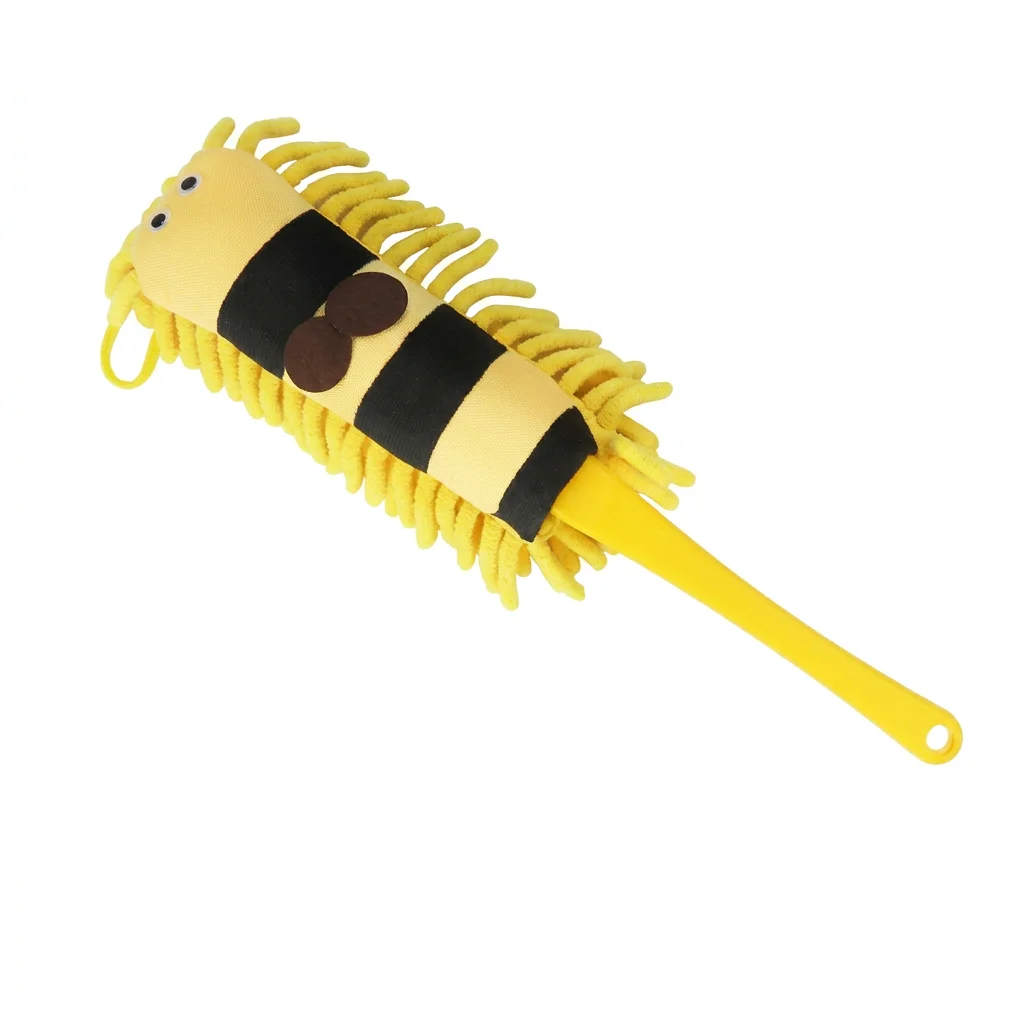 Homeowners Dusting Brush Electrostatic Fiber for House Cleaning Washable Cute Animal Duster Tool Desk Car Interior Office