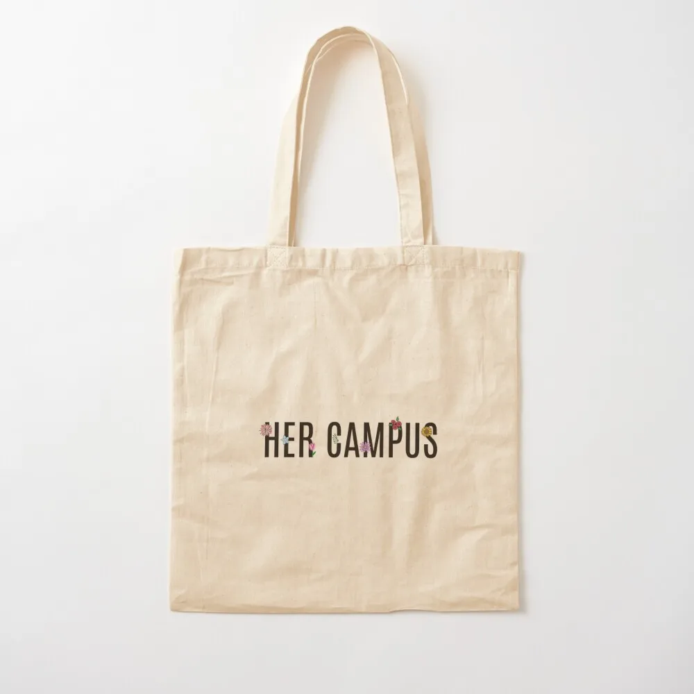 

Floral Her Campus Tote Bag custom tote bag Handbags women hand bag bags luxury women Canvas Tote