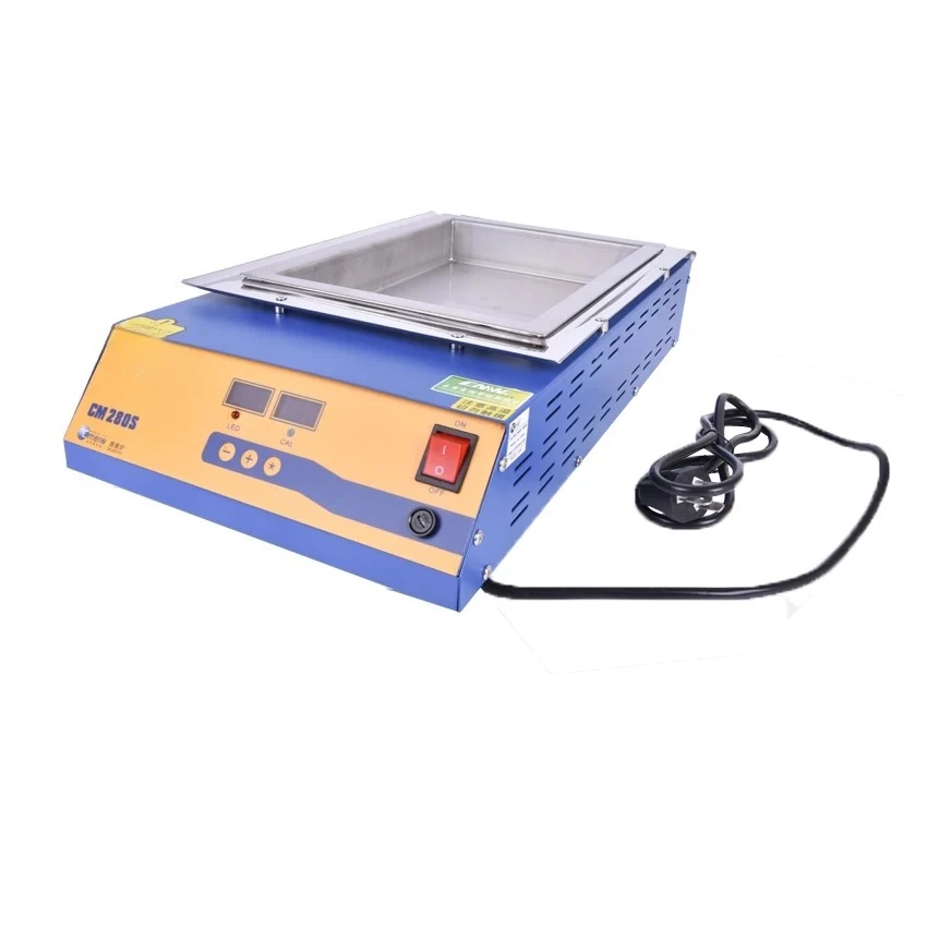 Lead-free Double digital Solder Pot Soldering Soldering Desoldering Bath CM-280S 2000W