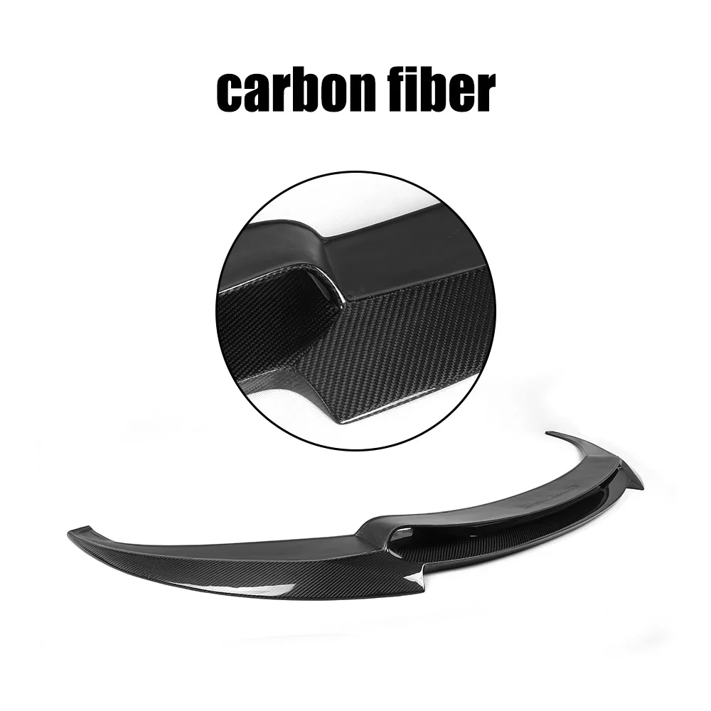 3PCS Voorbumper Lip Spoiler voor BMW F06 F12 F13 M6 Base Convertible Coupe 2013 - 2016 Kin spoiler Splitter Koolstofvezel/FRP