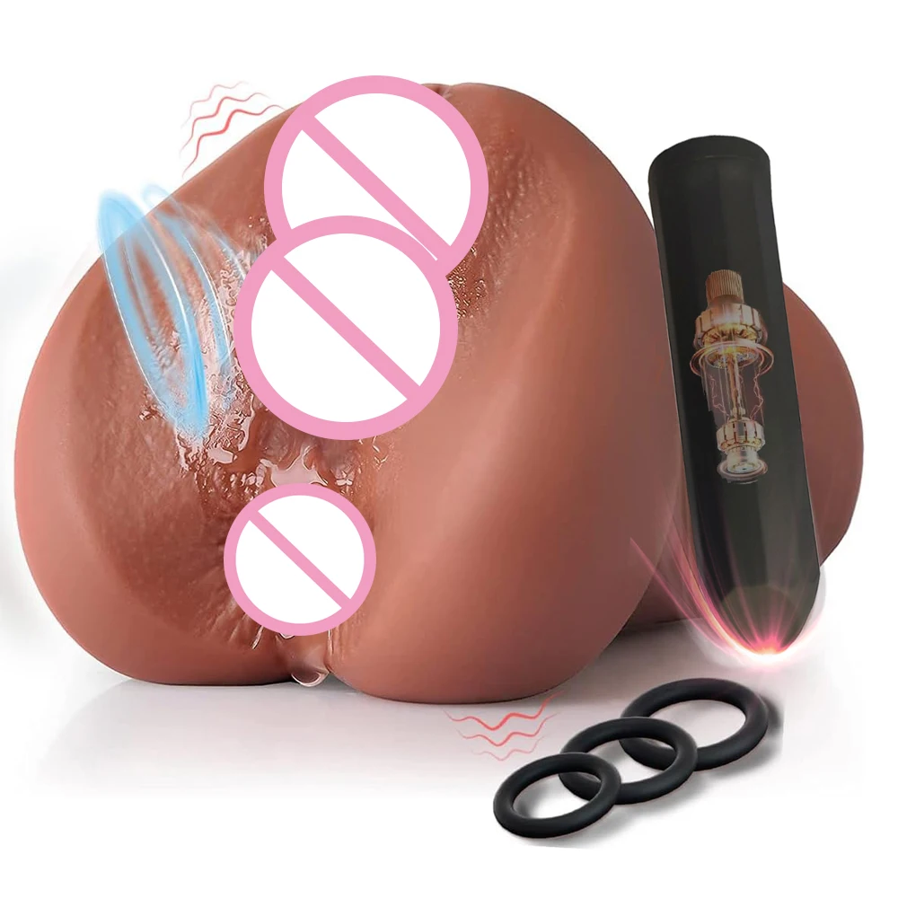 3 In 1 Male Masturbator Cup Realistic Artificial Vagina Pussy Tight Vagina Anus Sex Toy Mouth Textured Masturbation Tool for Men