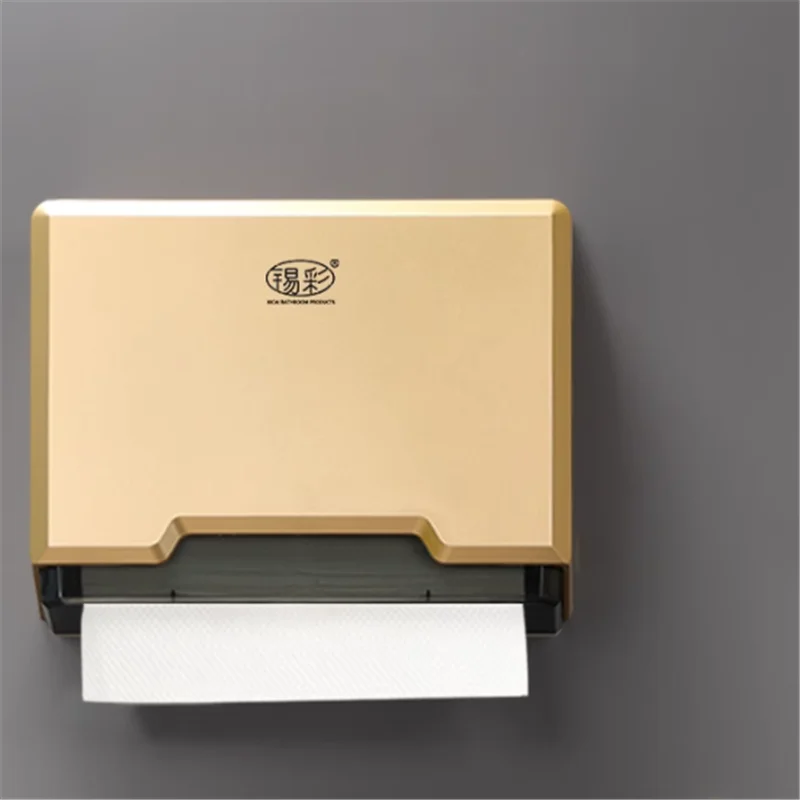 Hand wiping paper box, wall mounted toilet tissue box, wall mounted commercial hotel toilet, household suction paper box