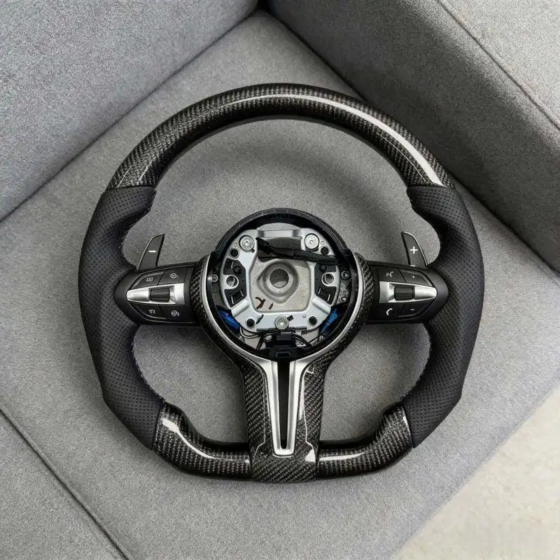 Carbon Fiber M Sport Steering Wheel Fit For BMW F30 F31 F32 F33 F10 F11 F20 F21 F22 F25 F34 F36 F01 F06 M3 M5 Car Accessories