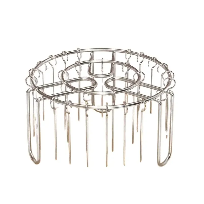 Stainless Steel Vertical Grill Rack Detachable String Grill Vertical Barbecue Skewer Bracket 12/24/49 Skewer Holder