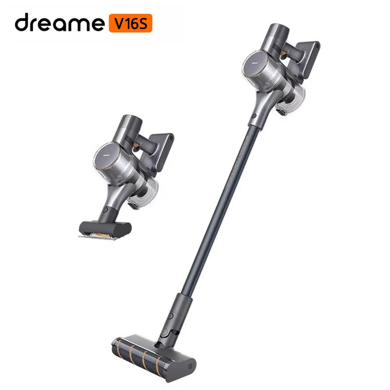 Dreame V16S Handheld Wireless Vacuum Cleaner 210AW Powerful Suction Sweeper with Green Light Cleaning Cordless Dust Cleaner