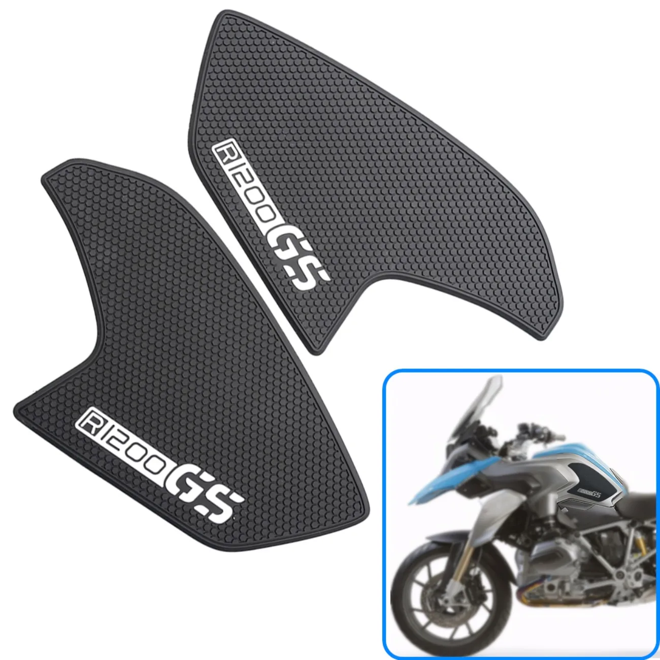 

Motorcycle Gas Tank Slip Sticker Side Knee Fuel Tank Anti Slip Grip Pads for bmw R1200gs r1200 gs lc 2013 - 2016