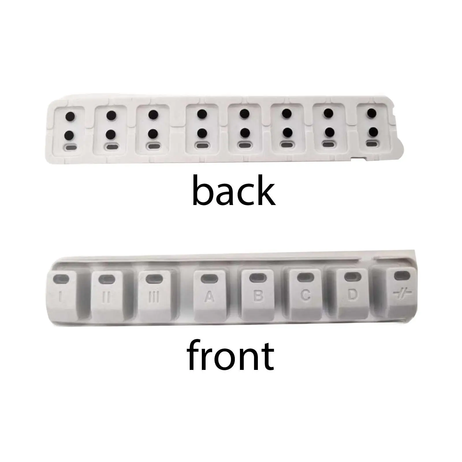 

Токопроводящая резиновая силиконовая прокладка Abcd, сменная деталь для электронных клавиатур, функциональная клавиша для s750