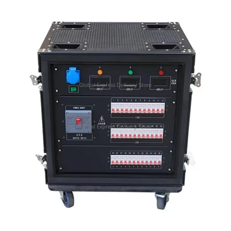 

W-23 Power Distro Box - 12-Road 20A American Edison Plug + 4-Road 19pin Output