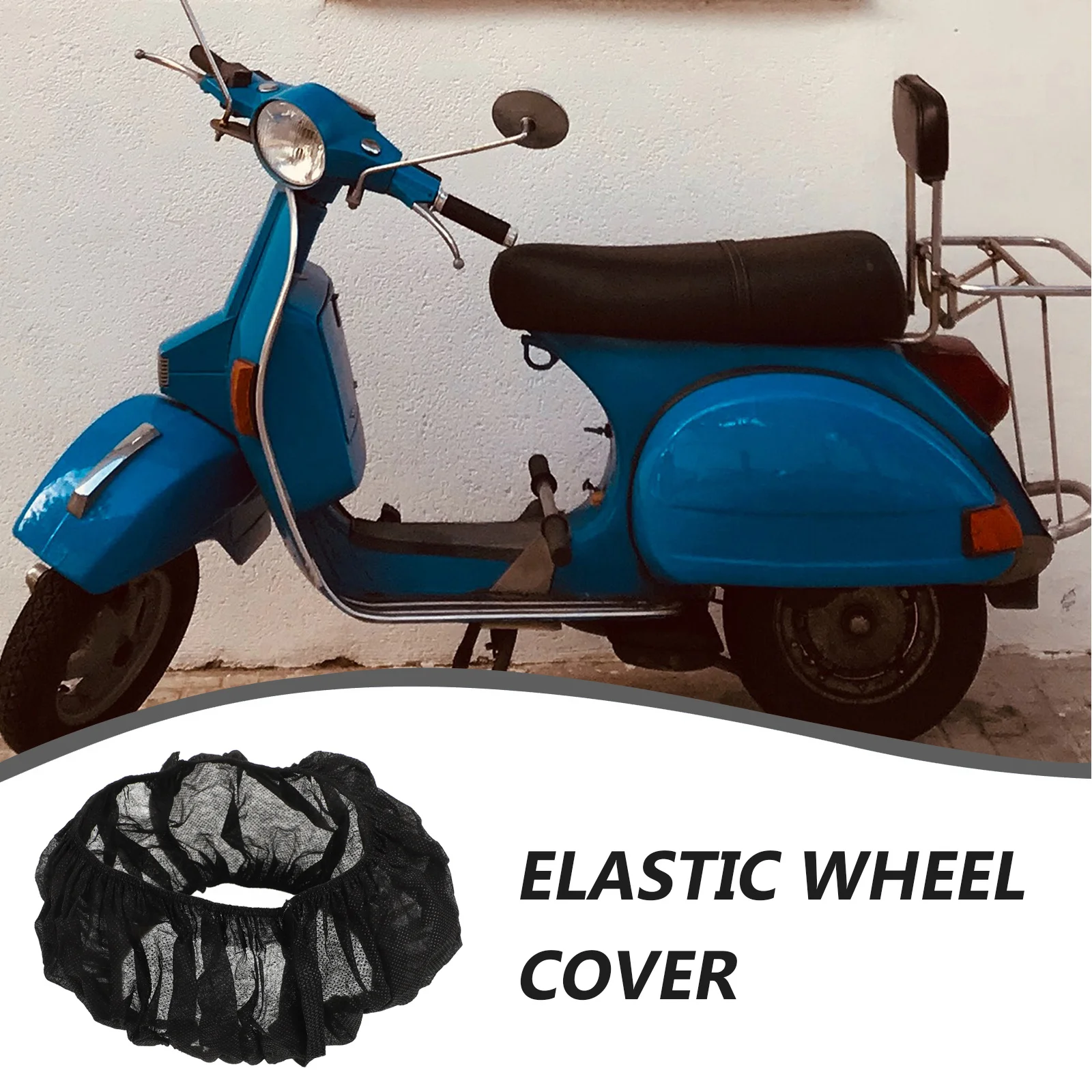 40pcs Wheelchair Covers Anti Dirty Non Wheelchair Tire Cover Woven Fabric Electric Bike Tire Protection Sleeve