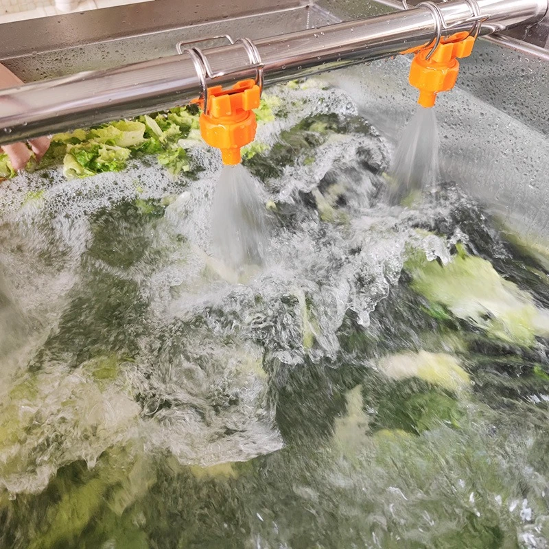 Automatic beef, seafood and chives large tipping bucket cleaning machine for washing meat, fruits and vegetables