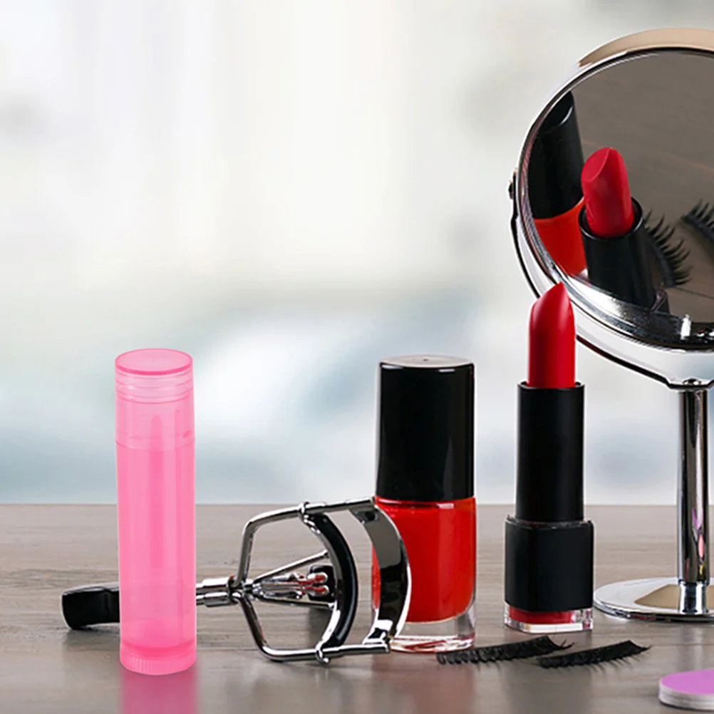 Diy kit de brilho labial claro glitter bonito tubos plumper mudança de cor em massa batom varinhas vermelho escuro