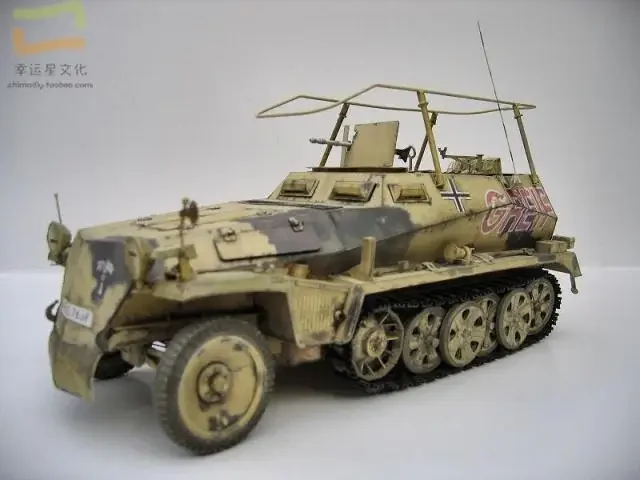 

Немецкий тип Sdkfz250-3, полугусеничный легкий бронетранспортный автомобиль, военная модель, 3d бумажная модель, сделай сам, ручная работа