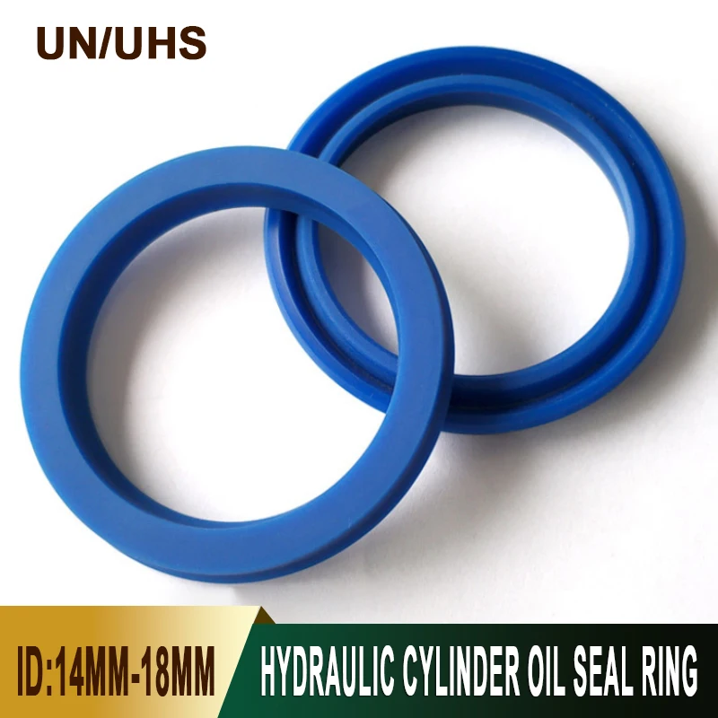 

1-10Pcs ID14mm-18mm UN Radial Shaft Hydraulic Seal UN/UHS/U/Y Polyurethane Piston Shaft PU Single Lip U-Shaped Cup Oil Seal ﻿