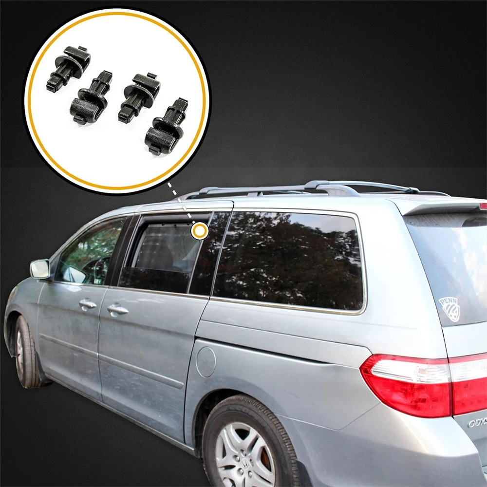 

2005-2010 for Honda Odyssey Black 4 Sun Shade Hook Sliding Door Clip Kit 83-715-SHJ-A21ZA 83715-SHJ-A21ZA