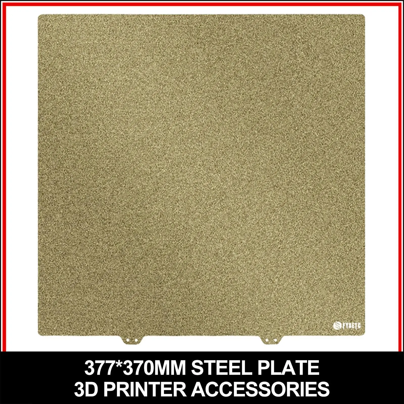 Pei Spring Steel Sheet Plate 377x370mm for Ender 5 Plus With Magnetic Sheet