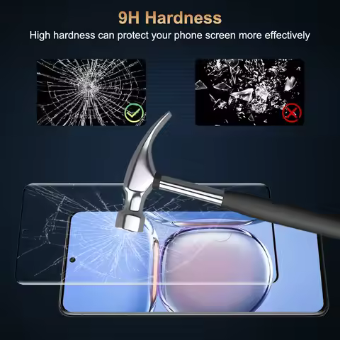 3D Curved Four Sides Glue Tempered Glass For Samsung Galaxy S21 Ultra 5G