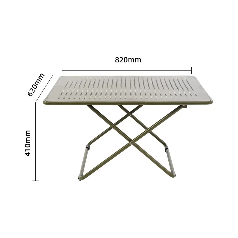 Outdoor Camping Portable Table Command Table Ultra-light Desk Folding Aluminum Alloy Lightweight Folding Desk Outdoor