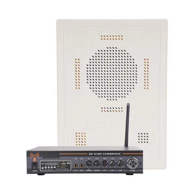 

Wall-mounted Bluetooth speaker, store commercial indoor classroom conference dedicated, wireless transmitter