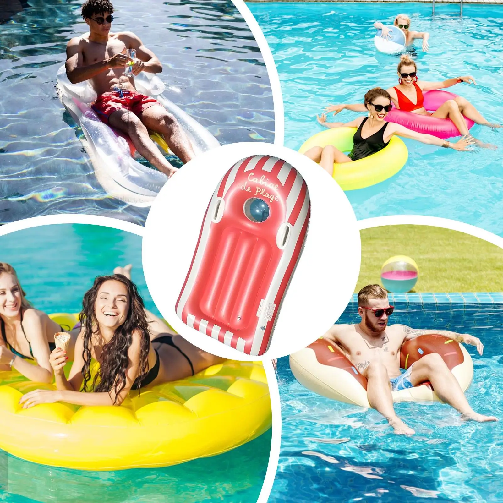 

Inflatable Body Board For Kids Inflatable Floating Lightweight Board Kids Beach Games For Summer Vacation Trip Travel Lake Water