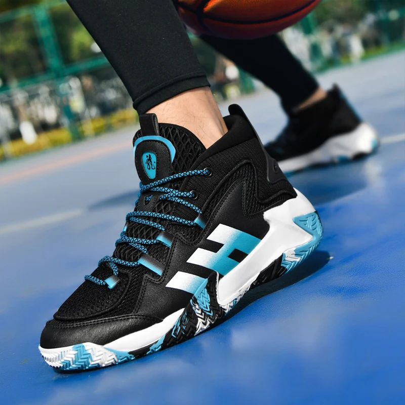 

Original Brand Men Basketball Training Shoe Designer Large Size Gym Basketball Boots Comfortable Mid Top Basketball Shoe 39-48