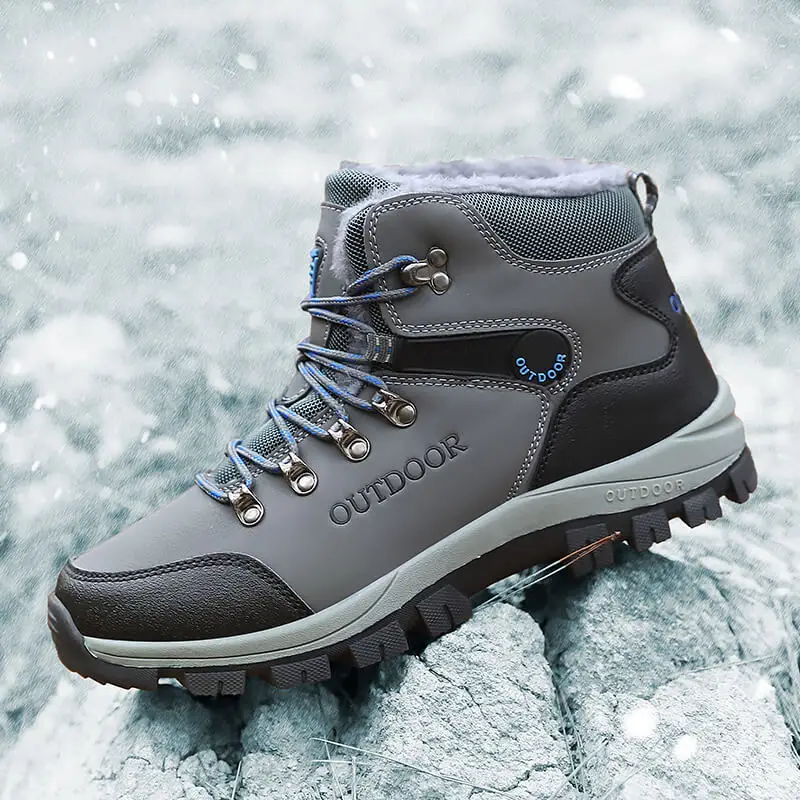 

2024 Classic Snow Boot Men's Wear Resisting Outdoor Sports Hiking Shoes Climbing Shoes Anti Skid Claw Footwear Shoe Men Sneakers