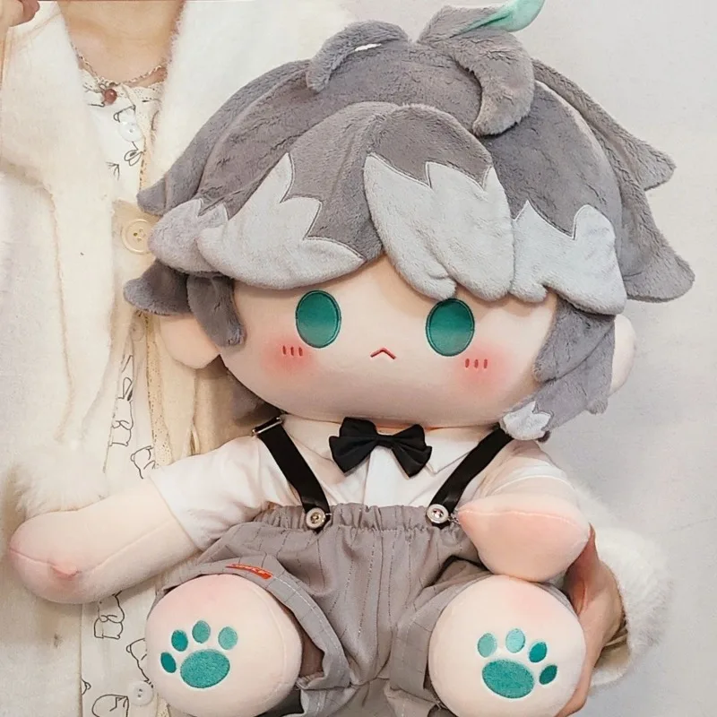 

Genshin Impact Alhaitham 40 см хлопковая кукла одежда для косплея очаровательная деликатес пушистые плюшевые уши подарки игрушки для детей милые