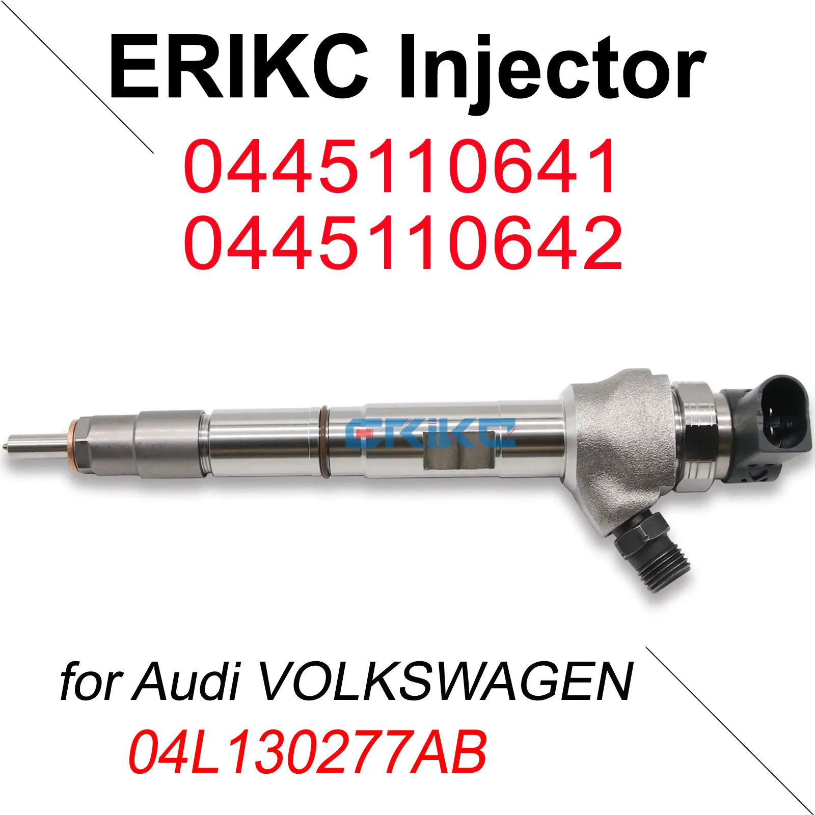 

0445110641 0445110642 Diesel Fuel Injector 0 445 110 641 Sprayer Inyector 0 445 110 642 For Bosch AUDI Q3 2.0TDI 04L130277AB