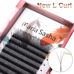 MARIA 3D W Eyelash Extensions Shaped Private Label Wholesale Russian Bundles Supplies Clusters Easy Fan Volume Lashes Y Makeup