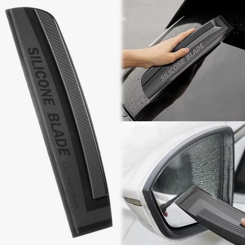 

Non-Scratch Car wrap tools Water Window Wiper Soft Silicone Handy Squeegee Drying Blade Clean Scraping Film Scraper Accessories