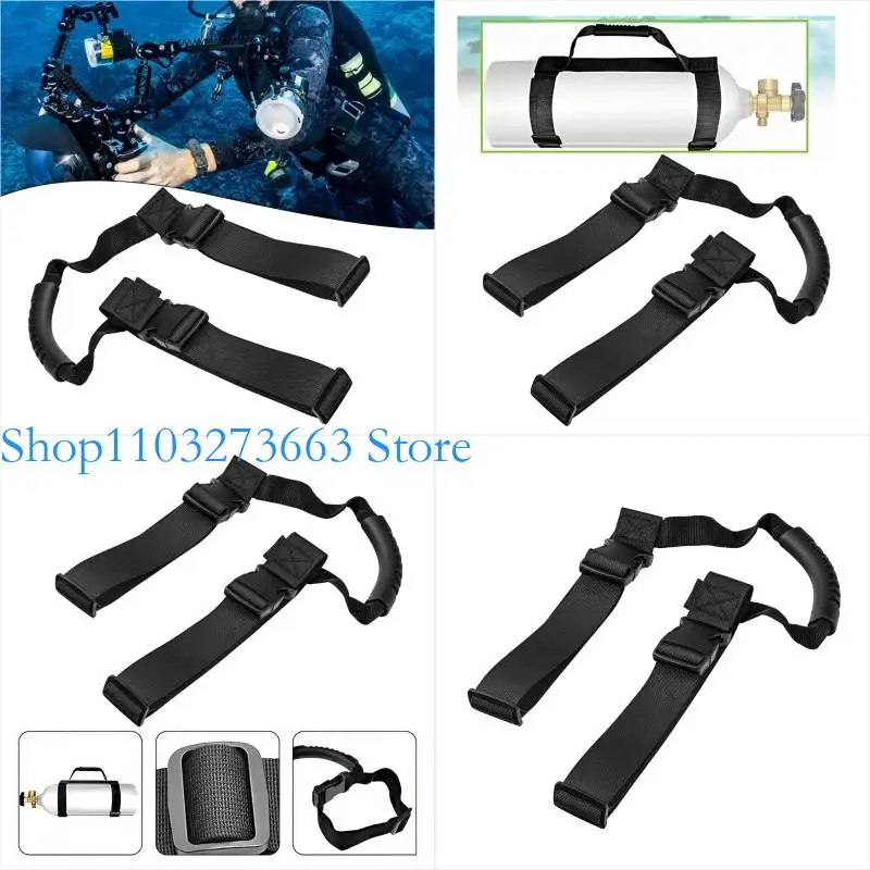 

R6FE Nonslip Wear Resistant Air Cylinder Carriers Bottle Holder Strap Easy to Use