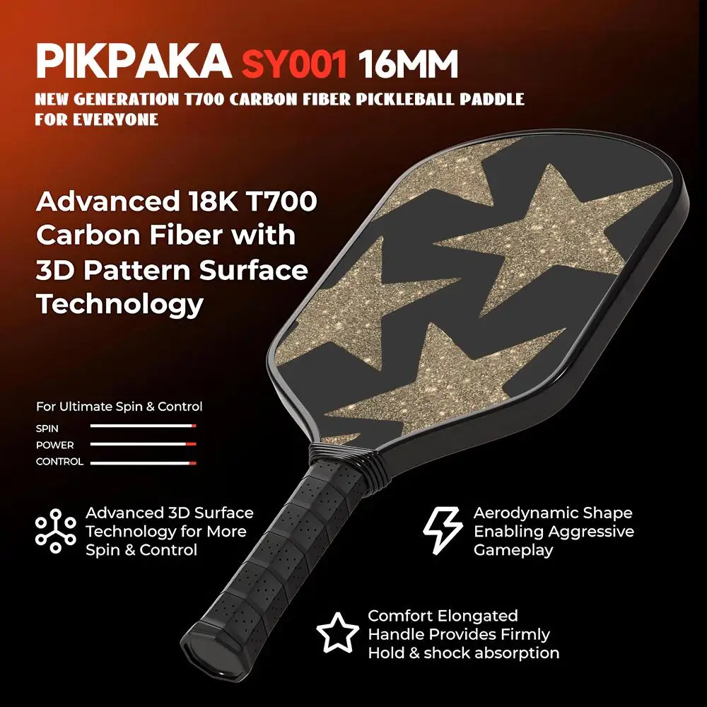 مجموعة مجداف كرة البيسبول المعتمدة من USAPA T700 من ألياف الكربون Unibody الحرارية مع طاقة أساسية على شكل قرص العسل 16 مم ودبوس عصري راقي #4