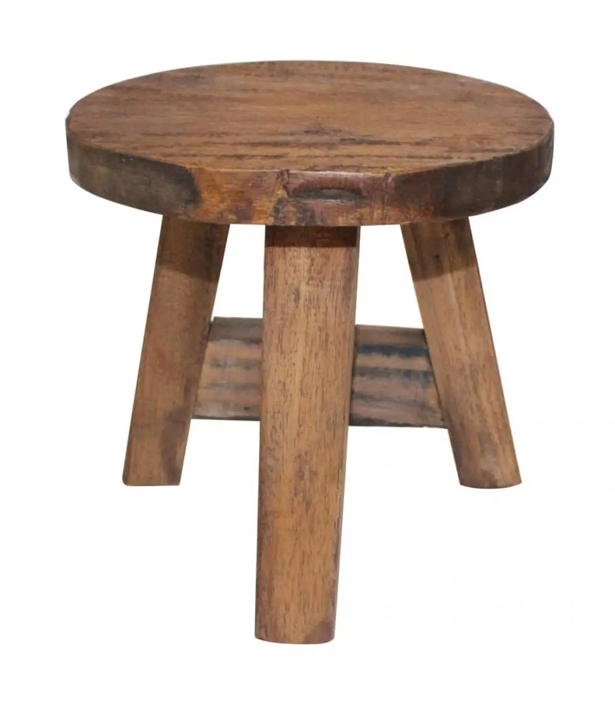 Recycled solid wood stool folding stools and chairs