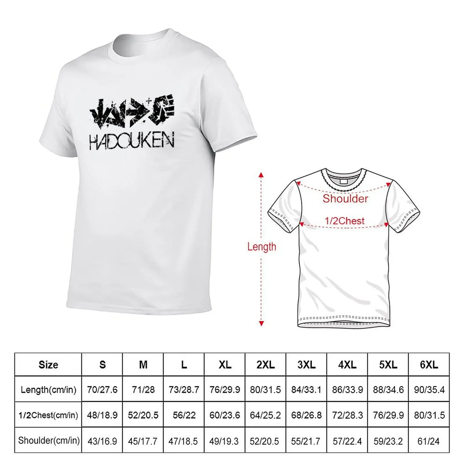 Hadouken Command Black T-Shirt sweat Blouse rapper graphic tees korean fashion funny t shirts men